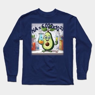 Avogadro's constant Long Sleeve T-Shirt